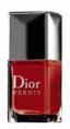 Vernis DIOR rouge satin de la reine